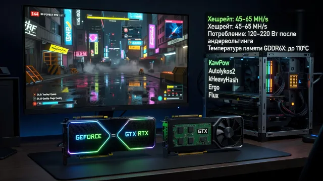 Видеокарты GeForce для майнинга и игр: что учесть при выборе